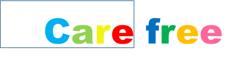 株式会社Care free 正式ロゴ